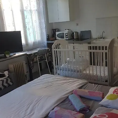 Studio Pour 3 Personnes Au Calme Dans Villa Nizza Exterior foto